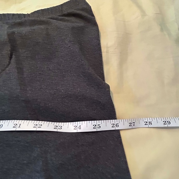 NEW PHOTOS! LEGGINGS, MADE IN CANADA, DARK HEATHER GREY, SIZE 4X, PULL ON, COTTO - Picture 2 of 9